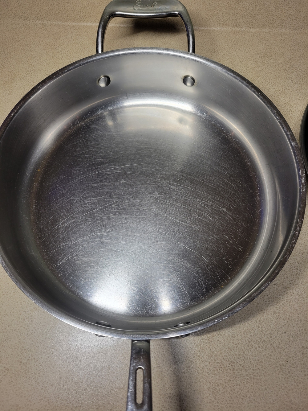 Emeril 8 Inch Stainless Steel Frying Pan and 2 Quart Sauté Pan Set - Picture 2 of 7